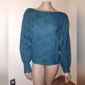 Shein Boatneck Sweater Woman's Size XL